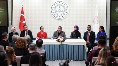 Millî Eğitim Bakanı Yusuf Tekin, "Öğretmenler Odası Buluşmaları" kapsamında başkent