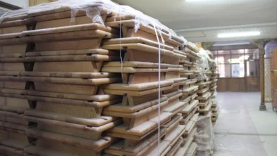 Kırıkkale Gazi Mesleki ve Teknik Anadolu Lisesi öğrencileri, okullarındaki atölyelerde