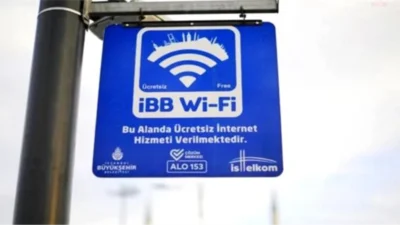 İstanbul Büyükşehir Belediyesi tarafından sunulan ücretsiz Wi-Fi hizmetinde kullanıcılara tanınan