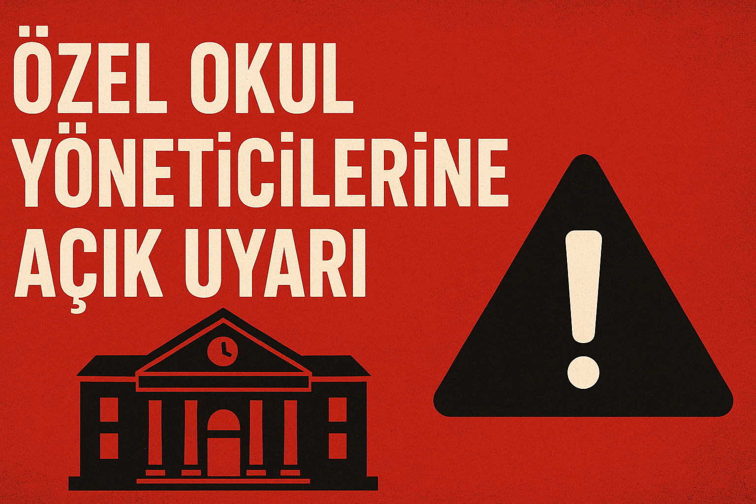 Türkiye’de özel okulculuk kavramı, yanlış ellerde hızla itibarsızlaşıyor. İflas eden